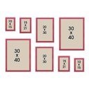 Ver imagem 3 de Kit 8 Porta Retratos Painel Parede Rosa
