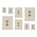 Ver imagem 3 de Kit 8 Porta Retratos Painel Parede Branco