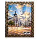 Ver imagem 2 de Kit 4 Molduras Porta Retrato 30x40 3cm Relevo Dourado