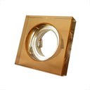 Ver imagem 5 de Spot Embutir de Cristal Quadrado Cobre Dicroica Ac594 + LED Mr16 Branco Quente