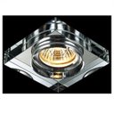 Ver mais imagens de Spot Cristal Quadrado Embutir Espelhado para Gu10 Mr16 Dicroica Ac593