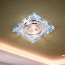 Ver imagem 1 de Spot Cristal Quadrado Embutir Espelhado para Gu10 Mr16 Dicroica Ac593