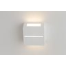 Arandela Ancor 211 Cyclop externa alumínio 100x100x45mm Soquete G-9 Branco - 1
