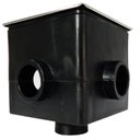 Ver imagem 3 de Caixa de passagem para iluminação de piscina em plástico com tampa de inox