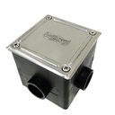 Ver imagem 2 de Caixa de passagem para iluminação de piscina em plástico com tampa de inox