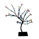 Ver imagem 1 de Árvore Abajur Flor Cerejeira 32 LEDs Coloridos com 40cm 127V