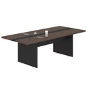 Ver imagem 2 de Mesa de Reunião Executiva 6 Lugares Premium 2,40m Freijó