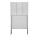 Ver imagem 1 de Modulado Aéreo Solteiro 3 Portas - Rizon-branco - Móveis Novo Horizonte