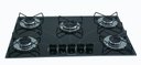 Ver imagem 1 de CookTop 5 Bocas Ultra Chama Preto - Chamalar