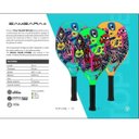 Ver imagem 4 de Raquete Beach Tennis Turquoise Samsara - Laranja