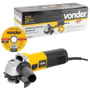 Esmerilhadeira Angular Corte Desgaste 650w Vonder 127V