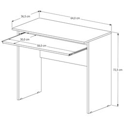 Mesa para Computador e Notebook Slim - 4