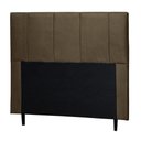 Ver imagem 1 de Cabeceira Cama Box Casal Donna 140cm Suede Marrom - Abmaza
