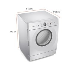 Secadora de Roupas 10kg Cesto em Aço Brastemp - 5