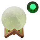 Ver imagem 4 de Luminária 3d Touch Lua Cheia Abajur Led Decoração Usb Rgb