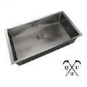 Ver imagem 3 de Cuba Inox 70X40 Pia De Cozinha Varanda Gourmet C/Escorredor