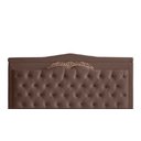 Ver imagem 1 de Cabeceira de Cama Box Painel Barcelona Casal 140 Cm Retro Capitonê Botão Encapados Suede Rosê do Lar