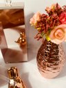 Ver imagem 3 de Kit Lavabo Luxo Rose Gold Difusor Sabonete Lixeira Escovas