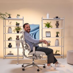 Cadeira Ergonômica Elements Una Branca - 10