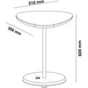 Ver imagem 2 de Mesa de Apoio Bel Alta Terracota