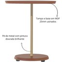 Ver imagem 4 de Mesa de Apoio Bel Alta Terracota