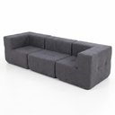 Ver imagem 4 de Sofá Modular 3 Lugares com 2 Cantos Kappesberg Boucle Titanio