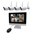Ver imagem 2 de Dvr Com Monitor Câmera Sem Fio HD Wireless Kit 4 Câmeras Stand Alone