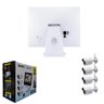 Dvr Com Monitor Câmera Sem Fio HD Wireless Kit 4 Câmeras Stand Alone - 5