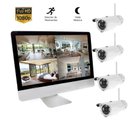 Ver imagem 3 de Dvr Com Monitor Câmera Sem Fio HD Wireless Kit 4 Câmeras Stand Alone