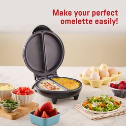 Elite Gourmet Eom205 Máquina Elétrica de Omelete 2 Individuais Preto - 5