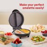 Elite Gourmet Eom205 Máquina Elétrica de Omelete 2 Individuais Preto - 5