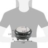 Elite Gourmet Eom205 Máquina Elétrica de Omelete 2 Individuais Preto - 7