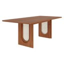 Ver imagem 1 de Mesa de Jantar Retangular Valentina 210x100 Cinamomo com Tampo em Mdf - Cimol Móveis
