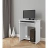 Mesa para Computador Notebook Prática para Sala Quarto Escritório - Branco - 2