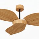 Ver imagem 2 de Ventilador de Teto Natuvent Flower no Light 3 Pás Madeira Freijó
