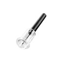 Ver imagem 1 de Saca Rolhas a Vácuo Manual para Vinho Abridor de Garrafa Aço Inox Corpo Transparente Utimix