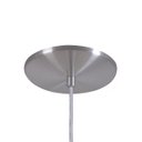 Ver imagem 2 de Pendente Cone Furado Luminária Lustre Alumínio Escovado - Rei Da Iluminação