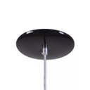 Ver imagem 2 de Pendente Cone Furado Luminária Lustre Alumínio Preto Brilhante - Rei Da Iluminação
