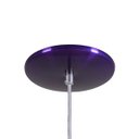Ver imagem 2 de Pendente Cone Furado Luminária Lustre Alumínio Roxo Verniz - Rei Da Iluminação