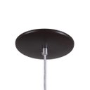 Ver imagem 2 de Pendente Cone Luminária Lustre Alumínio Marrom Tabaco Textura - Rei Da Iluminação