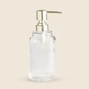 Ver imagem 1 de Porta Sabonete Líquido Glass Dourado - A\casa