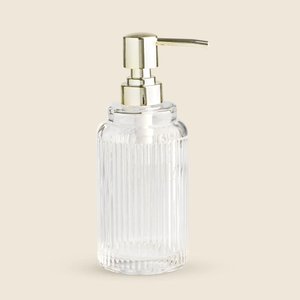 Porta Sabonete Líquido Glass Dourado - A\casa