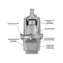 Ver imagem 3 de Motobomba Submersa Vibratória Poço Vipo-900 510w 220v