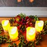 Kit 4 Mini Vela Led Decorativa 5,5cm Alt / 3,6cm Largura - 1