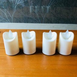 Kit 4 Mini Vela Led Decorativa 5,5cm Alt / 3,6cm Largura - 3