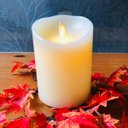 Ver imagem 1 de Vela de Led Cintilante Pequena Parafina 12,5cm Chama Viva