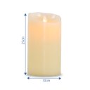 Ver imagem 3 de Vela de Led Cintilante Grand Parafina Grande 25cm Chama Viva