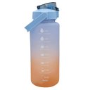 Ver imagem 2 de Garrafa Squeeze Galão Plástico com Bico 2 Litros Academia Vg+