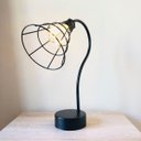 Ver imagem 2 de Luminária Decorativa Industrial Preta com Lâmpada Led 35cm
