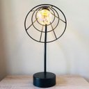 Ver imagem 5 de Luminária Decorativa Industrial Preta com Lâmpada Led 35cm